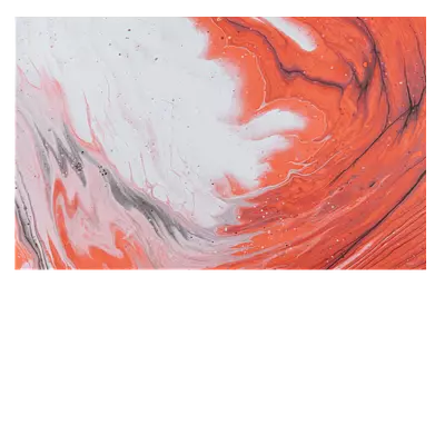 Фото на холсте "красные волны" 30 x 20 см, до 220 слов"