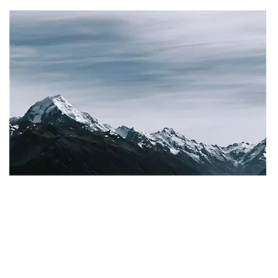 Фото на холсте горный хребет, размера 60x40