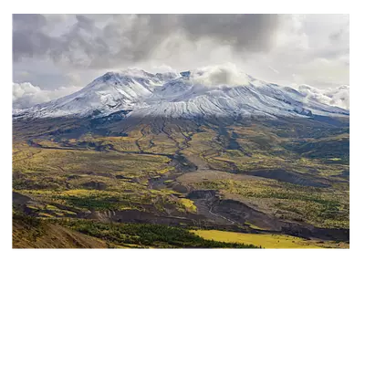 Фото на холсте склон горы, размера 70x50