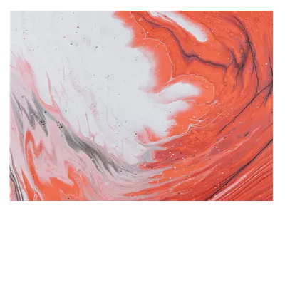 Фото на холсте красные волны 40х30 см.