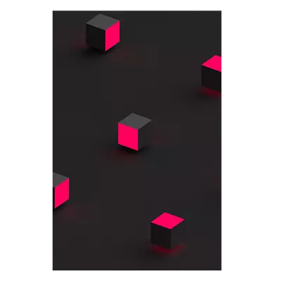 Фото на холсте абстракция квадраты, размера 60x90