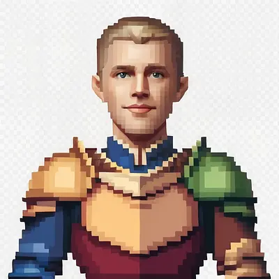 RPG hero 32x32px avatar