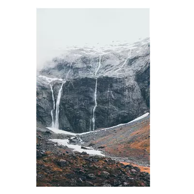 Фото на холсте горный ручей, размера 30x45