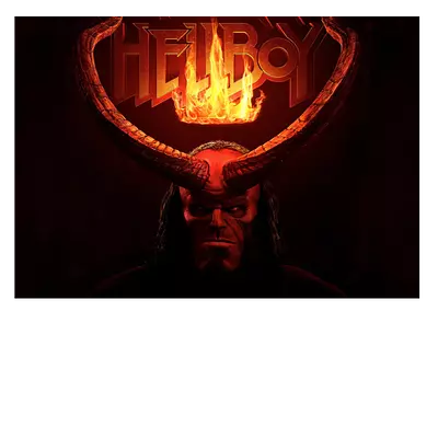 Фото на холсте hellboy, размера 70x50