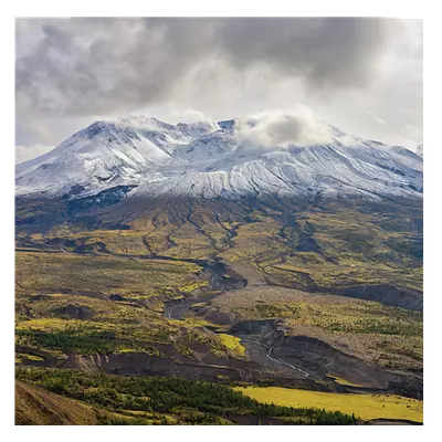 Фото на холсте склон горы, размера 80x80