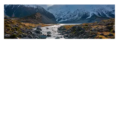 Фото на холсте горная река, размера 120x40