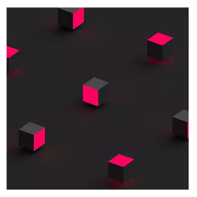 Фото на холсте абстракция квадраты, размера 30x30