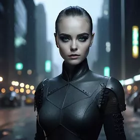 Cyberpunk Assassin Art