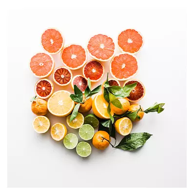 Фото на холсте цитрусы, размера 100x100