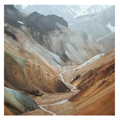 Фото на холсте каньон, размера 50x50