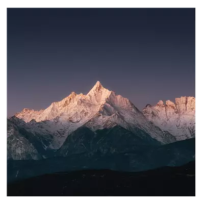 Фото на холсте горный массив, размера 30x30