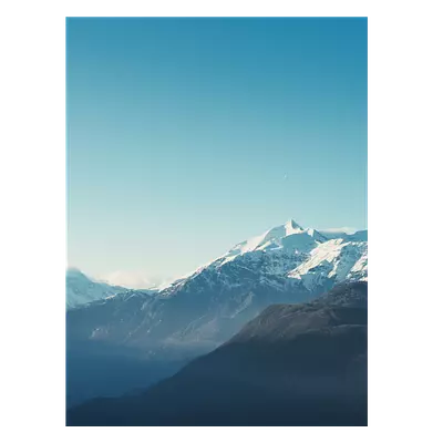 Фото на холсте горы, размера 60x80