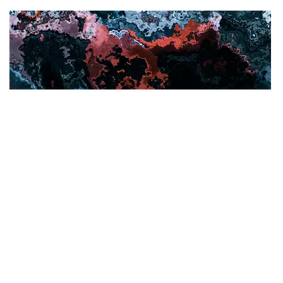 Фото на холсте абстракция краски, размера 90x30