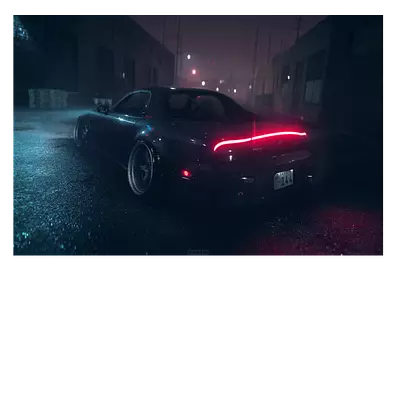 Фото на холсте mazda rx-7, размера 90x60