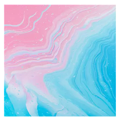 Фото на холсте абстрактные волны, размера 80x80