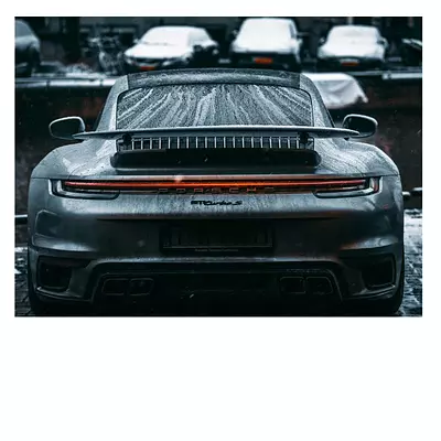 Фото на холсте porsche 911 turbo s, размера 100x100