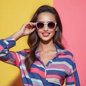 «Stylish summer pose»