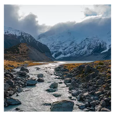 Фото на холсте горная река, размера 30x30