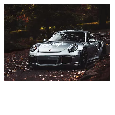 Фото на холсте porsche 40х30 см, печать до 220 слов