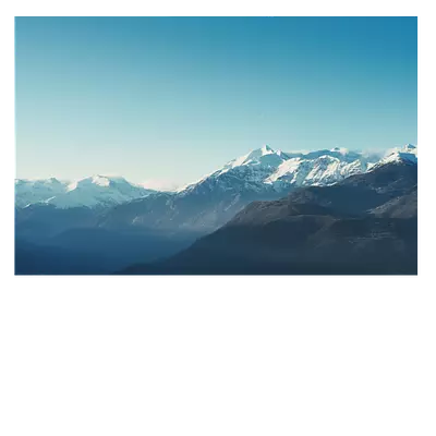 Фото на холсте горы, размера 60x40