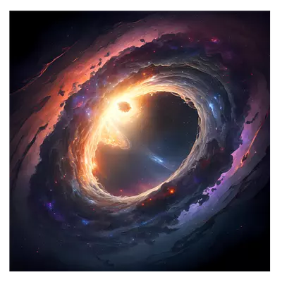 Фото на холсте квазар, размера 60x60