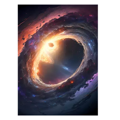 Фото на холсте квазар, размера 30x40
