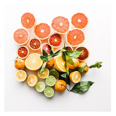 Фото на холсте цитрусы, размера 30x30