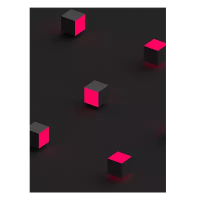 Фото на холсте абстракция квадраты, размера 60x80