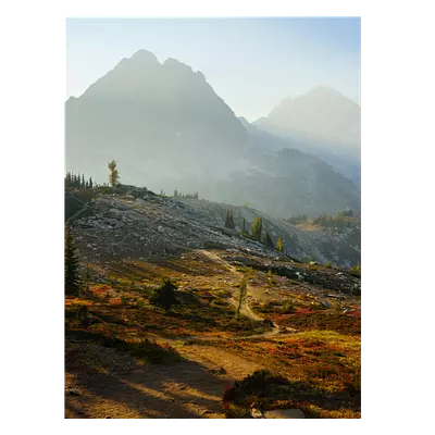 Фото на холсте горная тропа, размера 60x80