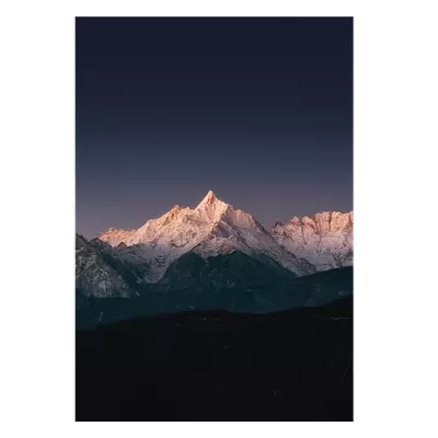 Фото на холсте горный массив, размера 70x100