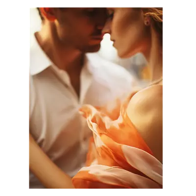 Фото на холсте пара, размера 60x80