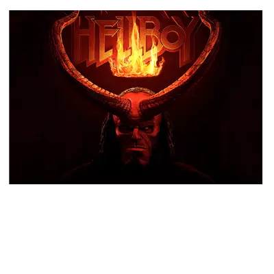 Фото на холсте hellboy, размера 100x70