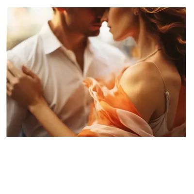 Фото на холсте пара, размер 40 x 30 см, длина до 220 см.