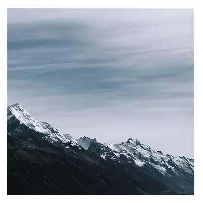 Фото на холсте горный хребет, размера 60x60