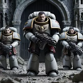 Space Marines Art