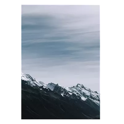 Фото на холсте горный хребет, размера 70x100