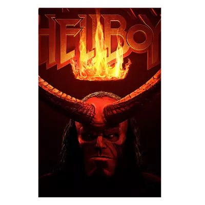 Фото на холсте hellboy, размера 50x75
