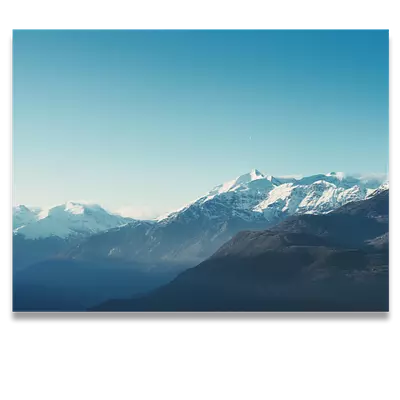 Фото на холсте горы, размера 80x60