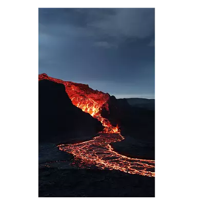 Фото на холсте лава, размера 20x30
