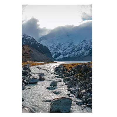 Фото на холсте горная река, размера 60x90