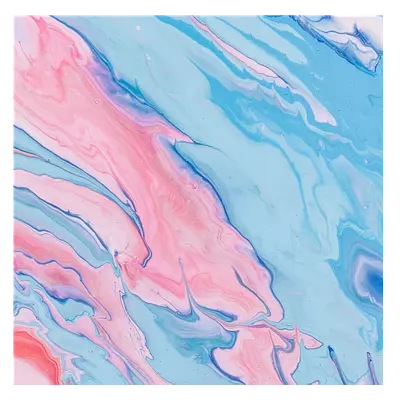 Фото на холсте акварельная абстракция, размера 30x30