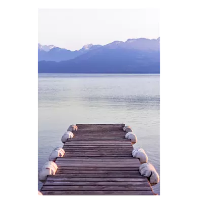 Фото на холсте пристань, размера 60x90