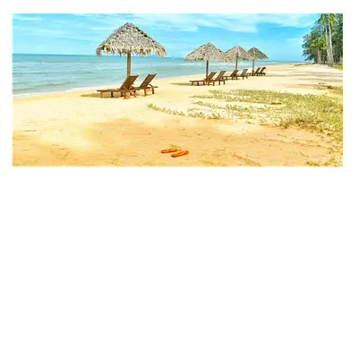 Фото на холсте песчаный пляж, размера 60x30