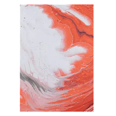 Фото на холсте красные волны, размера 70x100