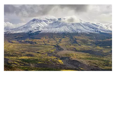 фото на холсте. склон горы. 30 x 20