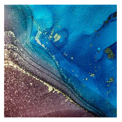 Фото на холсте абстракция волны, размера 50x50