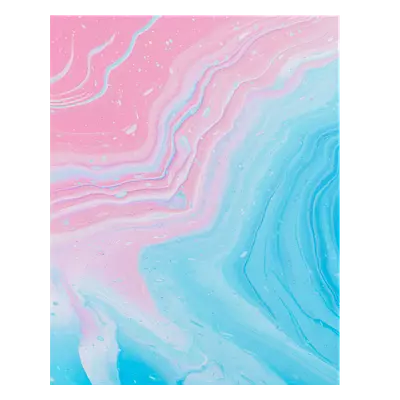 Фото на холсте абстрактные волны, размера 40x50