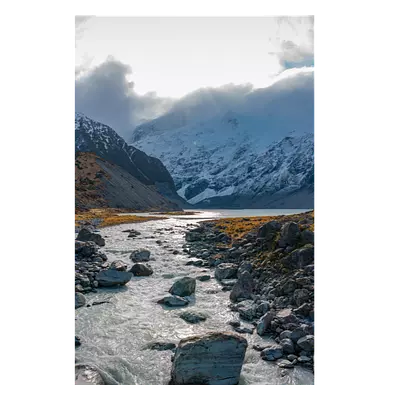 Фото на холсте горная река, размера 50x75