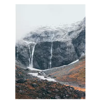 Фото на холсте горный ручей, размера 60x80