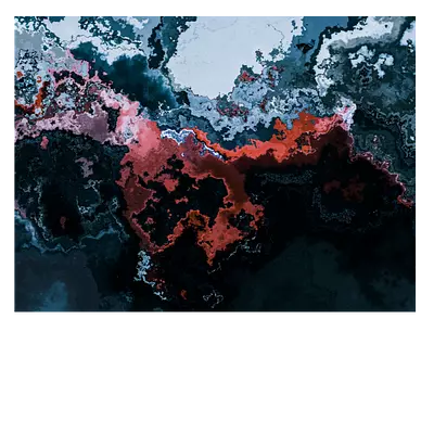 Фото на холсте абстракция краски, размера 80x60